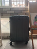 新秀麗（Samsonite）行李箱24英寸拉桿箱時(shí)尚條紋設計大容量旅行箱托運密碼箱綠色AY8 曬單實(shí)拍圖