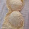 夏.娃.之.秀文胸女內(nèi)衣蕾絲聚攏洞洞杯軟支撐側(cè)收副乳調(diào)整型顯大上托胸罩3680 柳綠 75A /34A上薄下厚杯 曬單實拍圖