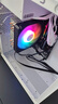 雅浚（ProArtist）CPU散熱器風(fēng)冷 E3/E3A黑/白炫彩四熱管臺式電腦ARGB風(fēng)扇支持intel1200/1700 /AMD 硅脂預涂 E3V3/AMD勿選 曬單實(shí)拍圖