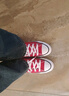 匡威（Converse）官方 All Star七夕男女美拉德高幫帆布鞋紅色101013 101013/紅色 40 曬單實(shí)拍圖