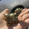 西西臺臺純銅八卦龍龜手把件招財霸下小擺件茶寵家居客廳辦公室裝飾工藝品 【八卦龍龜】 曬單實(shí)拍圖