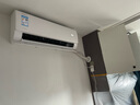 美的空調(diào) 大1.5匹 酷省電 新一級能效 變頻冷暖 省電壁掛式臥室掛機 國家補貼 KFR-35GW/N8KS1-1  曬單實拍圖