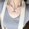 薇薇安·威斯特伍德（Vivienne Westwood）同款西太后正品珍珠項鏈女土星經(jīng)典帶鉆送情人節(jié)禮物女 土星珍珠項鏈-銀色 曬單實拍圖