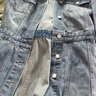 TOMMY JEANS25新款夏季女裝純棉復(fù)古鉚釘排扣翻領(lǐng)牛仔長裙連衣裙19924 曬單實拍圖