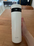 華為智選鴻蒙智選智能水杯保溫杯茶杯旋蓋款316L不銹鋼送禮情侶禮物 象牙白 440ml 曬單實(shí)拍圖