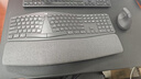 羅技（Logitech）ERGO K860無(wú)線藍(lán)牙人體工學(xué)分體式鍵盤(pán)記本臺(tái)式電腦弧形掌托 K860人體工學(xué)鍵盤(pán) 99成新 曬單實(shí)拍圖