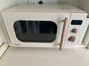 東芝（TOSHIBA） ER-VS2200 微波爐 高端家用 小型 高顏值 800W大火力 轉(zhuǎn)盤式 智能菜單 解凍 殺菌 一鍵旋轉(zhuǎn)加熱 復(fù)古玫瑰金 曬單實(shí)拍圖
