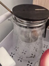 蘇泊爾（SUPOR）磁吸飄逸杯過(guò)濾泡茶壺全玻璃耐高溫一鍵茶水分離神器非按壓 飄逸杯880ml 曬單實(shí)拍圖