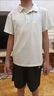 匹克童裝男童夏季套裝2025年新款兒童吸濕速干夏裝衣服女童短袖兩件套 白/PK漸變標(biāo)K-黑/PK反光銀K 140 【推薦體重58-72斤】 曬單實拍圖