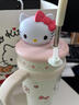Hello Kitty冰霸杯大容量保溫杯女生日禮物316不銹鋼車載吸管杯保冷夏季水杯 H-hellokitty700ml（禮盒裝） 曬單實(shí)拍圖