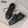FILA 斐樂官方帆布鞋女鞋LAVA胖胖底厚增高鞋2025春夏板鞋休閑小白鞋 曬單實拍圖