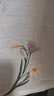 茵曼（INMAN）【商場同款】法式小花刺繡襯衫2025夏季女裝新款荷葉短袖襯衣  淡香杏 M 曬單實(shí)拍圖