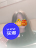 秋水伊人針織開(kāi)衫春季新款方領(lǐng)修身百搭小個(gè)子休閑彈力上衣女顯瘦T恤 土黃 M 曬單實(shí)拍圖