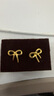周大生復(fù)購補(bǔ)貼黃金耳飾女足金蝴蝶結(jié)計(jì)價(jià)耳釘送女友生日禮物1.17g 曬單實(shí)拍圖