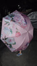 小魔太陽傘遮陽傘雙層黑膠防曬傘防紫外線晴雨兩用迷你便攜三折傘8骨 曬單實拍圖