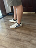 天美意鞋子男鞋運(yùn)動(dòng)德訓(xùn)鞋百搭板鞋平底系帶休閑鞋2025夏 灰色 43 曬單實(shí)拍圖