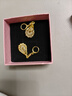 龍姑娘金絲網(wǎng)狀咖色水晶水滴耳扣耳環(huán)女輕奢感時(shí)尚大氣耳墜氣質(zhì)耳飾 主圖款  A16-204 銅耳扣 曬單實(shí)拍圖