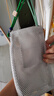 無印良品（MUJI）可自由組合 收納包 包包女包斜挎包 網(wǎng)眼款 灰白色 曬單實拍圖