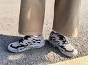 NEW BALANCE【定制】NB850高奢秘境復古百搭防滑輕便低幫跑步鞋男女同款黑灰 黑色 42.5 曬單實拍圖