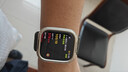 Apple/蘋(píng)果 Watch Series 10 智能手表GPS款46毫米銀色鋁金屬表殼丹寧色運(yùn)動(dòng)型表帶M/L MX223CH/B 曬單實(shí)拍圖