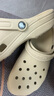 經(jīng)典明星款洞洞鞋男女同款夏季透氣沙灘鞋拖鞋涼鞋 CORCS CROCS 骨白色 42-43 =M9 曬單實拍圖