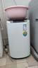 智潔小黃鴨迷你嬰兒3.5公斤洗衣機(jī)全自動(dòng)家用小型嬰幼兒殺菌除螨寶寶專(zhuān)用兒童內(nèi)衣波輪洗脫一體機(jī)高溫煮洗 3.5KG炫黑+藍(lán)光洗滌+洗脫一體+聯(lián)保+特價(jià)沖量 曬單實(shí)拍圖