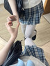 JIOESC壓力襪瘦腿襪女小腿過膝襪夏季薄款運動堆堆襪長筒絲襪夏季jk襪子 白色【3雙裝】 均碼 （長筒襪+小腿襪+過膝襪） 曬單實拍圖