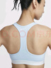 耐克（NIKE）SWOOSH 女子中度支撐速干襯墊運動內(nèi)衣 HQ4741-474 L 曬單實拍圖
