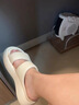 凡小如eva涼鞋女款沙灘鞋厚底懶人一腳蹬可外穿涼拖鞋踩屎感2025爆款 米白色 38-39 （建議36-37腳） 曬單實(shí)拍圖