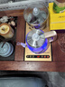 FUNORK全自動(dòng)上水電熱水壺茶臺燒水壺泡茶一體機抽水茶幾茶桌嵌入式燒水器電茶壺茶具套裝 1L 金色清潔款（37x20cm） 曬單實(shí)拍圖