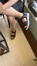 斯凱奇（Skechers）涼鞋男士夏季厚底休閑鞋軟底外穿透氣運動涼拖鞋237286 曬單實拍圖