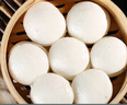 樓茂記早餐燒麥糕點紅糖發(fā)糕點心傳統(tǒng)酒釀小米糕饅頭包子速凍生鮮面點 原味酒釀米饅頭500g 曬單實拍圖