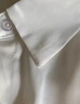NASALIKE【寬松休閑】白襯衫男寬松長袖襯衫男士襯衣純色外套男裝衣服 白色 NASA 2301C襯衫 XL 【130-150斤】 曬單實拍圖