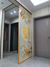 屏安吉祥藝術(shù)玻璃入戶玄關(guān)背景墻屏風隔斷客廳鞋柜干濕區(qū)分離鋼化雙面磨砂 上門測量【預約】 聯(lián)系客服 曬單實拍圖