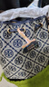 湯麗柏琦（Tory Burch）女士水桶包經(jīng)典潮流單肩手提斜挎包新款TB女包 送女友 七夕禮物 海軍藍新版：小桶 14*9.2*18cm 尺寸問題可咨詢客服 曬單實拍圖
