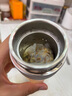JRINKTEEA茶水分離玻璃杯男女全鋼茶倉(cāng)泡茶杯辦公過(guò)濾喝茶車載水杯綠茶杯 Predmore冰銀300ml 曬單實(shí)拍圖