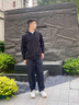 TOMMY HILFIGER25新款秋冬男裝休閑通勤經(jīng)典繡標(biāo)連帽拉鏈開(kāi)衫衛(wèi)衣外套37243 黑色BDS M （推薦：135-150斤） 曬單實(shí)拍圖