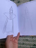 MPPMCK哪咤描摹本魔童鬧海繪畫本兒童描紅圖畫本涂鴉本臨摹小孩畫玩具吒 全套6本裝娜喳描摹本季+第二季 曬單實拍圖