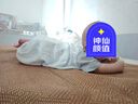 巴厘小豬新生兒衣服夏季短袖長(zhǎng)褲薄款空調(diào)服嬰兒睡衣天竹棉紗寶寶連體衣 水中精靈-藍(lán) 80cm 曬單實(shí)拍圖