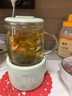 小熊（Bear）迷你養(yǎng)生壺養(yǎng)生杯 電燉杯電熱杯煮花茶壺?zé)畨剞k公室杯子0.4L全玻璃杯體YSH-F04E1 曬單實(shí)拍圖