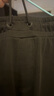 Calvin Klein Jeans夏季男士休閑通勤印花ck抽繩腰純棉針織運動短褲J325563 BEH-太空黑 L 曬單實拍圖