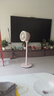 美的（Midea）【清新簡(jiǎn)約】家用定時(shí)空氣循環(huán)扇搖頭立式電風(fēng)扇輕音節(jié)能落地扇宿舍桌面小型風(fēng)扇空調(diào)伴侶FGA24TYR 曬單實(shí)拍圖