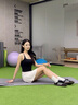 ALO YOGA洛杉磯網(wǎng)球裙收腰內側口袋交叉yoga短裙彈力假兩件女運動(dòng)套裝 白色裙子【黑標】 S/4碼【85-100斤】 曬單實(shí)拍圖