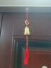 卜鄰黃銅鈴鐺掛件銅風(fēng)鈴入戶(hù)門(mén)掛件掛門(mén)上的銅鈴鐺裝飾家居擺件 【5厘米+中國結】銅鈴鐺 曬單實(shí)拍圖