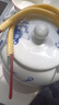寶福祥景德鎮陶瓷器茶壺涼開(kāi)水壺耐高溫家用大號中式提梁泡茶壺單壺帶蓋 3L翠鳥(niǎo)荷花壺 曬單實(shí)拍圖