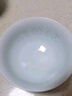 妙迅景德鎮(zhèn)玲瓏瓷青瓷碗盤子餐具碗碟套裝家用套裝單個碗盤組合湯碗 6英寸碗4只裝 曬單實(shí)拍圖