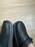 crocs卡駱馳舒樂(lè)洞洞鞋沙灘鞋男鞋包頭女鞋拖鞋|209964 黑色-001 43 (270mm) 曬單實(shí)拍圖