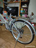 飛鴿（FLYING PIGEON）自行車成人通勤車自行車學(xué)生單車成人自行車通勤自行車城市公路車 豪華銀|6速+雙碟剎+實(shí)心胎+禮包 24寸|身高150-170cm 曬單實(shí)拍圖