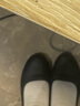 服務員工作鞋女黑色工裝鞋女士皮鞋平底防滑正裝職業(yè)面試女鞋單鞋 黑色 37 曬單實拍圖