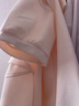 德瑪納【簡約polo領(lǐng)】夏裝通勤百搭透氣舒適減齡優(yōu)雅短袖女式t恤 曬單實(shí)拍圖